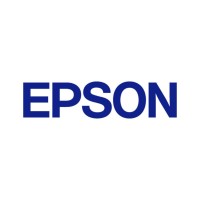 Logo Epson in lettere maiuscole blu su sfondo bianco.